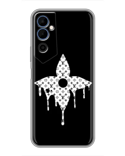 Чохол для TECNO POVA Neo 2 з картинкою «Квіткова монограма»