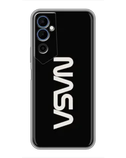 Чохол для TECNO POVA Neo 2 з картинкою «NASA — вертикальний логотип»