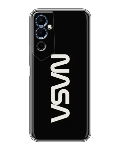 Чохол для TECNO POVA Neo 2 з картинкою «NASA — вертикальний логотип»