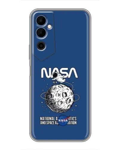 Чохол для TECNO POVA Neo 2 з картинкою «NASA — місячна місія»
