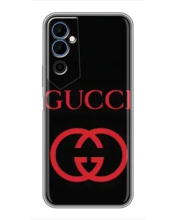 Чохол для TECNO POVA Neo 2 з картинкою «Gucci — червоний логотип»