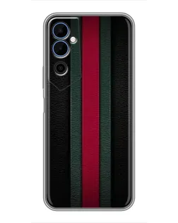 Чохол для TECNO POVA Neo 2 з картинкою «Gucci — неонова лінія»