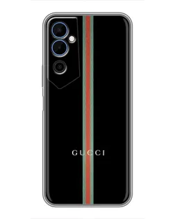 Чехол для TECNO POVA Neo 2 с картинкой «Gucci — строгая линия»