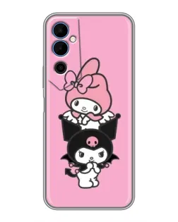 Чехол для TECNO POVA Neo 2 с картинкой «My Melody и Kuromi» Чехол для TECNO POVA Neo 2 с картинкой «My Melody и Kuromi»