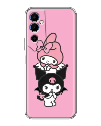 Чехол для TECNO POVA Neo 2 с картинкой «My Melody и Kuromi» Чехол для TECNO POVA Neo 2 с картинкой «My Melody и Kuromi»