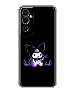 Чехол для TECNO POVA Neo 2 с картинкой «Электрическая Kuromi» Чехол для TECNO POVA Neo 2 с картинкой «Электрическая Kuromi»