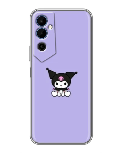 Чехол для TECNO POVA Neo 2 с картинкой «Kuromi — фиолетовый минимализм» Чехол для TECNO POVA Neo 2 с картинкой «Kuromi — фиолетовый минимализм»