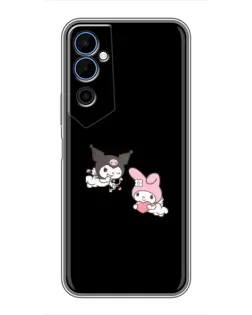 Чехол для TECNO POVA Neo 2 с картинкой «My Melody и Kuromi» Чехол для TECNO POVA Neo 2 с картинкой «My Melody и Kuromi»