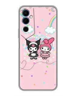 Чехол для TECNO POVA Neo 2 с картинкой «My Melody и Kuromi» Чехол для TECNO POVA Neo 2 с картинкой «My Melody и Kuromi»