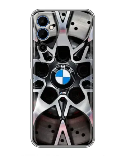 Чехол для TECNO POVA Neo 2 с картинкой «BMW — деталь диска»