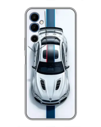 Чехол для TECNO POVA Neo 2 с картинкой «Вид сверху — BMW M»
