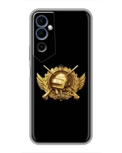 Чохол для TECNO POVA Neo 2 з картинкою «PUBG — помаранчевий градієнт»