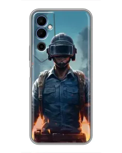 Чохол для TECNO POVA Neo 2 з картинкою «PUBG — реалістичний герой»