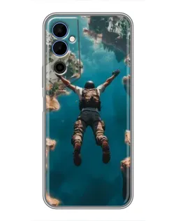 Чохол для TECNO POVA Neo 2 з картинкою «PUBG — вільне падіння»