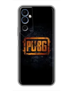 Чохол для TECNO POVA Neo 2 з картинкою «PUBG — золотий логотип»