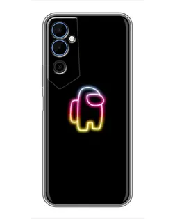 Чехол для TECNO POVA Neo 2 с картинкой «Among Us градиент»