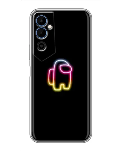 Чехол для TECNO POVA Neo 2 с картинкой «Among Us градиент»