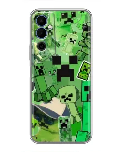 Чохол для TECNO POVA Neo 2 з картинкою «Кріпери Minecraft»