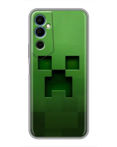Чехол для TECNO POVA Neo 2 с картинкой «Крипер микро-дизайн»