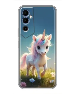Чехол для TECNO POVA Neo 2 с картинкой «Единорог на поляне» Чехол для TECNO POVA Neo 2 с картинкой «Единорог на поляне»