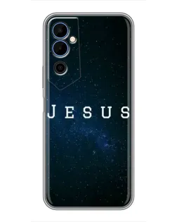 Чехол для TECNO POVA Neo 2 с картинкой «Звездное небо Jesus»