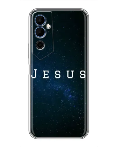 Чехол для TECNO POVA Neo 2 с картинкой «Звездное небо Jesus»