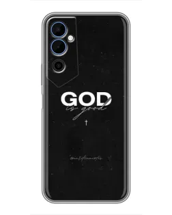 Чехол для TECNO POVA Neo 2 с картинкой «GOD — Бог над всем»