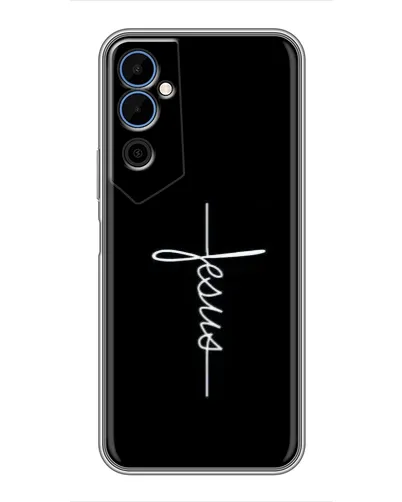 Чехол для TECNO POVA Neo 2 с картинкой «Тонкая линия веры»