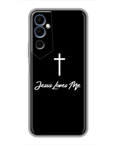 Чехол для TECNO POVA Neo 2 с картинкой «Иисус любит тебя»