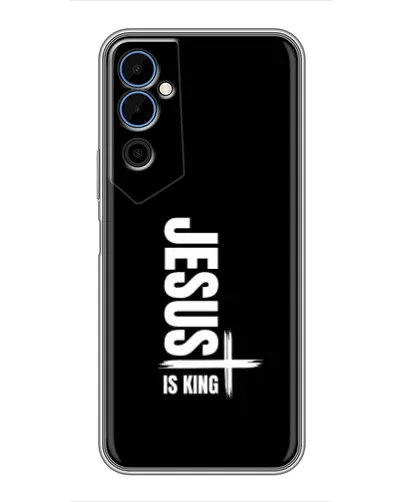 Чехол для TECNO POVA Neo 2 с картинкой «Вертикаль веры Jesus»