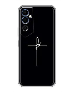 Чехол для TECNO POVA Neo 2 с картинкой «Тонкий крест»