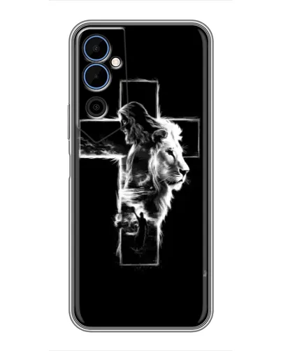 Чехол для TECNO POVA Neo 2 с картинкой «Сияющий крест Jesus» Чехол для TECNO POVA Neo 2 с картинкой «Сияющий крест Jesus»