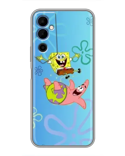 Чехол для TECNO POVA Neo 2 с картинкой «Спанч Боб и Патрик» Чехол для TECNO POVA Neo 2 с картинкой «Спанч Боб и Патрик»