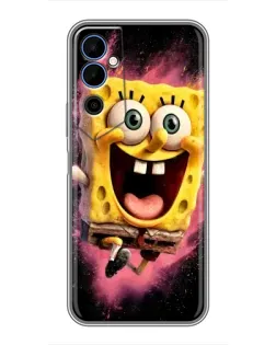 Чехол для TECNO POVA Neo 2 с картинкой «Взрывной Спанч Боб»