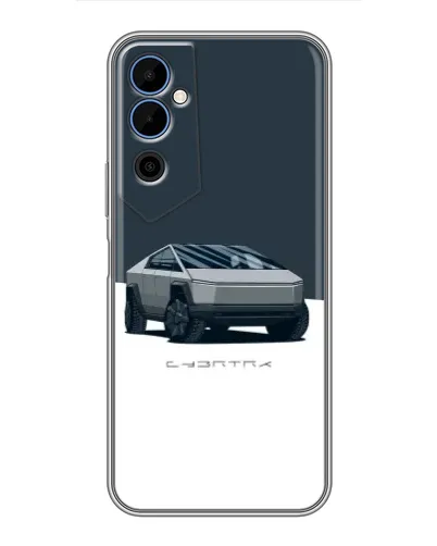 Чохол для TECNO POVA Neo 2 з картинкою «Сріблястий Cybertruck Tesla» Чохол для TECNO POVA Neo 2 з картинкою «Сріблястий Cybertruck Tesla»