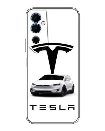 Чохол для TECNO POVA Neo 2 з картинкою «Tesla White Style» Чохол для TECNO POVA Neo 2 з картинкою «Tesla White Style»