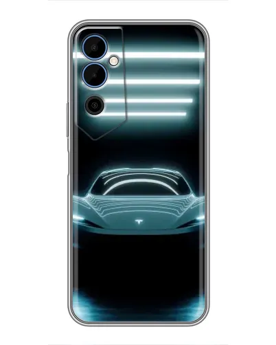 Чохол для TECNO POVA Neo 2 з картинкою «Tesla в неоні» Чохол для TECNO POVA Neo 2 з картинкою «Tesla в неоні»