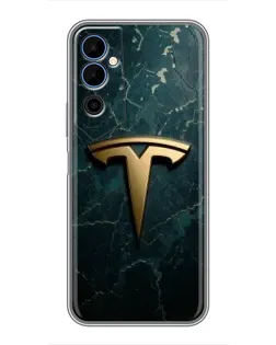 Чохол для TECNO POVA Neo 2 з картинкою «Мармурова Tesla Gold»