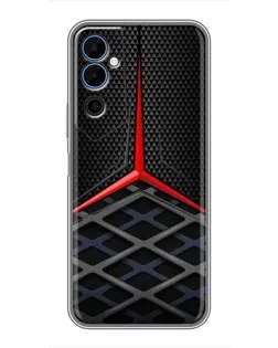 Чохол для TECNO POVA Neo 2 з картинкою «Mercedes Carbon Grid»