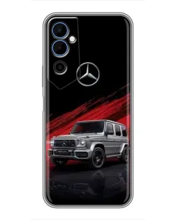 Чохол для TECNO POVA Neo 2 з картинкою «Mercedes G-Class червоний»