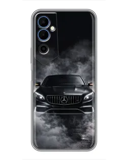 Чохол для TECNO POVA Neo 2 з картинкою «Mercedes у диму»