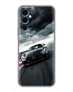 Чохол для TECNO POVA Neo 2 з картинкою «Гоночний Mercedes AMG»