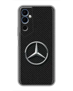 Чехол для TECNO POVA Neo 2 с картинкой «Карбоновый Mercedes стиль»
