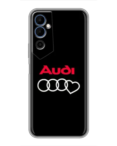 Чохол для TECNO POVA Neo 2 з картинкою «Логотип Audi Heart»