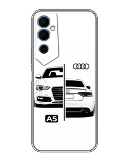 Чохол для TECNO POVA Neo 2 з картинкою «Audi — контрастний дизайн»