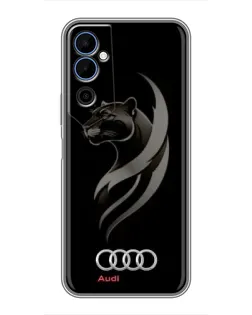 Чохол для TECNO POVA Neo 2 з картинкою «Графіка — пантера та Audi»