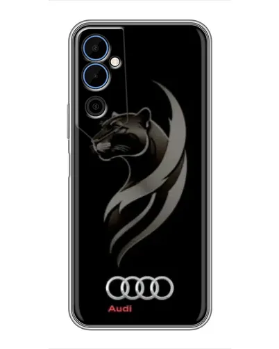 Чохол для TECNO POVA Neo 2 з картинкою «Графіка — пантера та Audi»