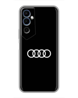 Чохол для TECNO POVA Neo 2 з картинкою «Audi White Logo»
