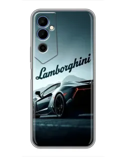 Чохол для TECNO POVA Neo 2 з картинкою «Класичний Lamborghini надпис»