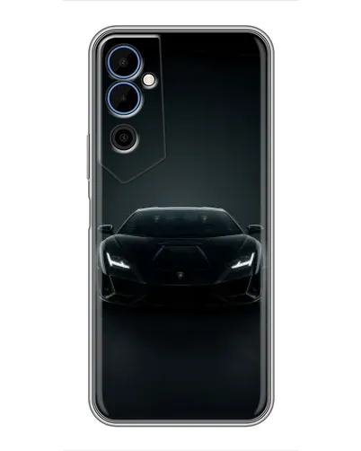 Чохол для TECNO POVA Neo 2 з картинкою «Чорний Lamborghini Aventador» Чохол для TECNO POVA Neo 2 з картинкою «Чорний Lamborghini Aventador»